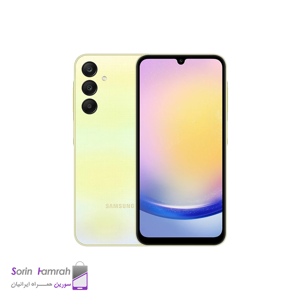 گوشی موبایل سامسونگ مدل Galaxy A25 5G دو سیم کارت ظرفیت 128/6 گیگابایت(هند)